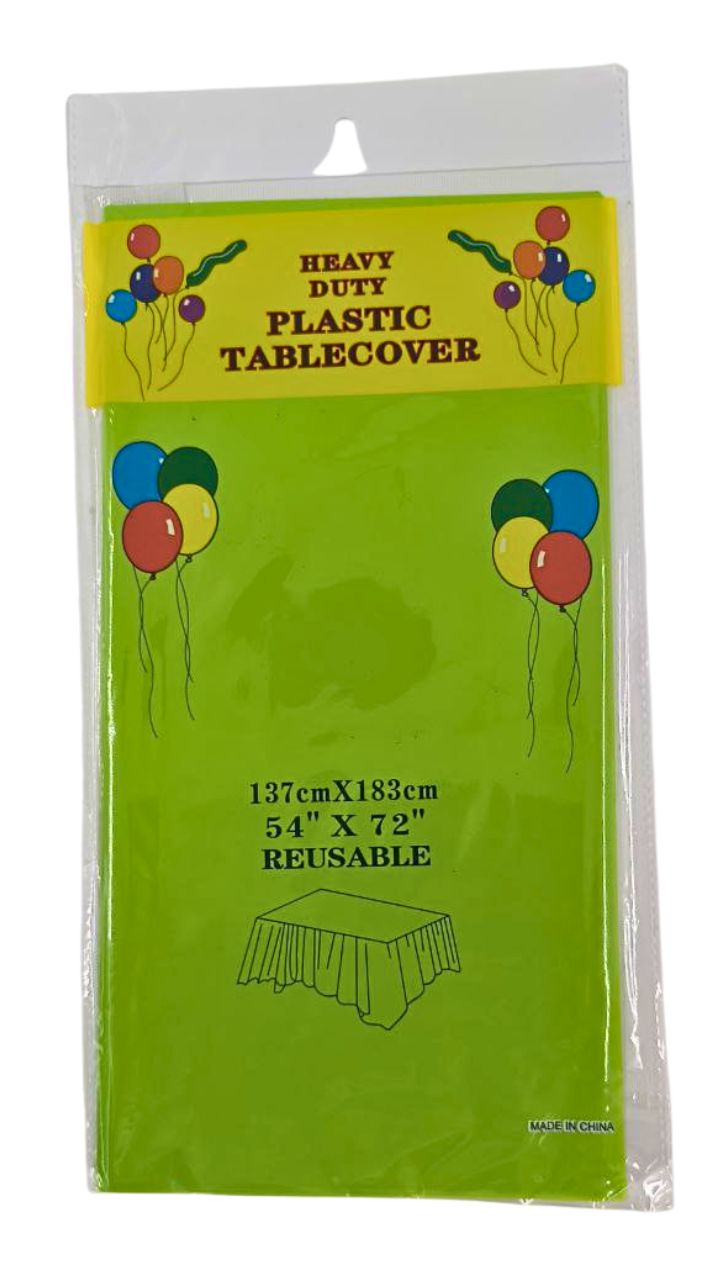 MANTEL PLASTICO UNICOLOR