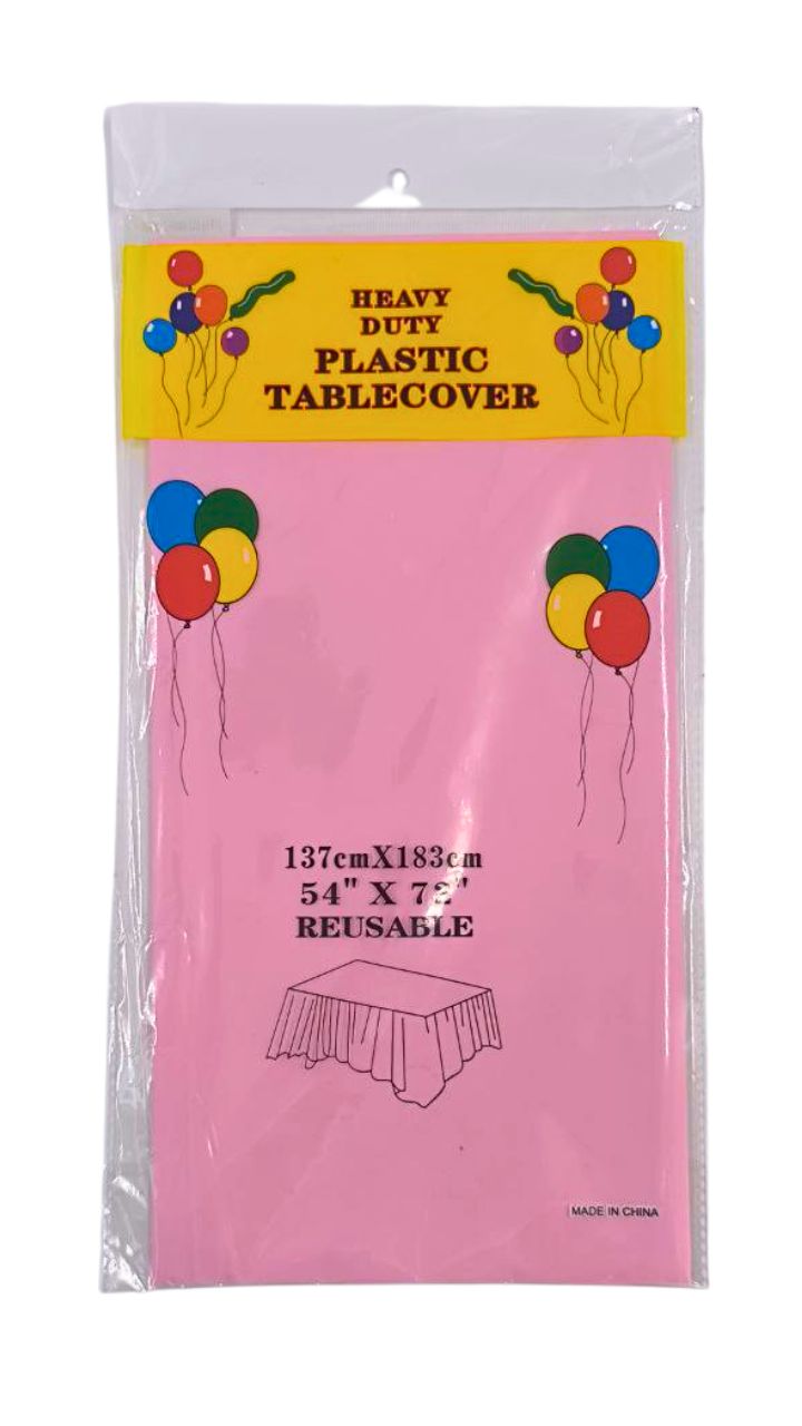 MANTEL PLASTICO UNICOLOR