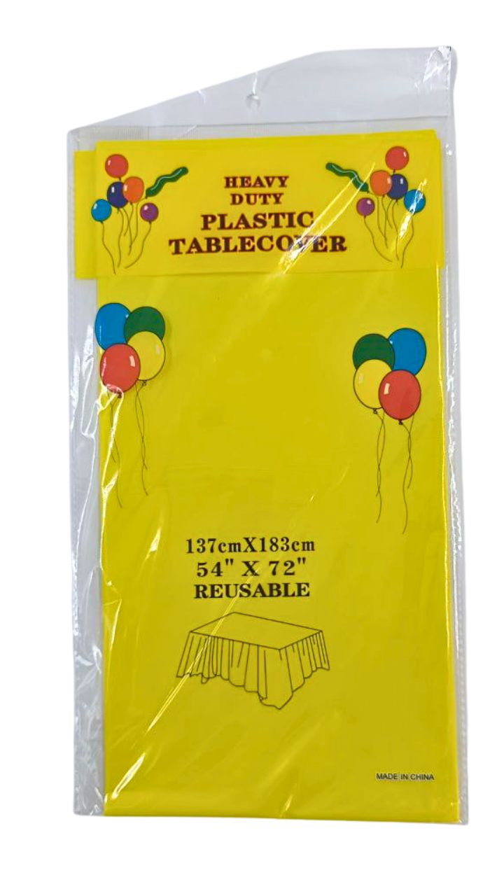 MANTEL PLASTICO UNICOLOR