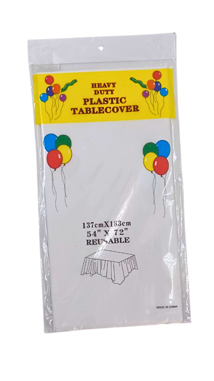 MANTEL PLASTICO UNICOLOR