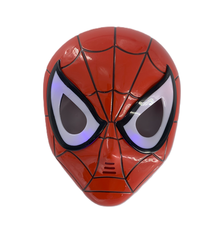 MASCARA  SPIDERMAN CON LUCES