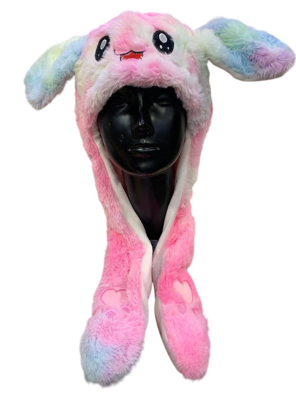 GORRO CON OREJAS MOVILES MONSTRUO FELIZ