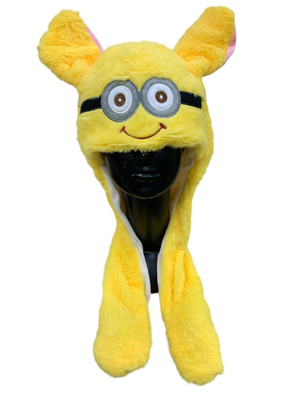 GORRO CON OREJAS MOVILES MINION