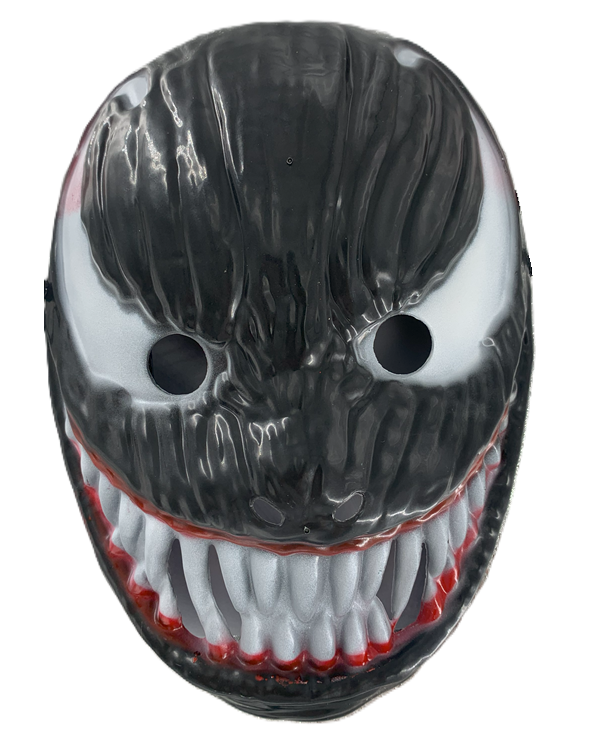 MASCARA DE VENOM NEGRO/BLANCO