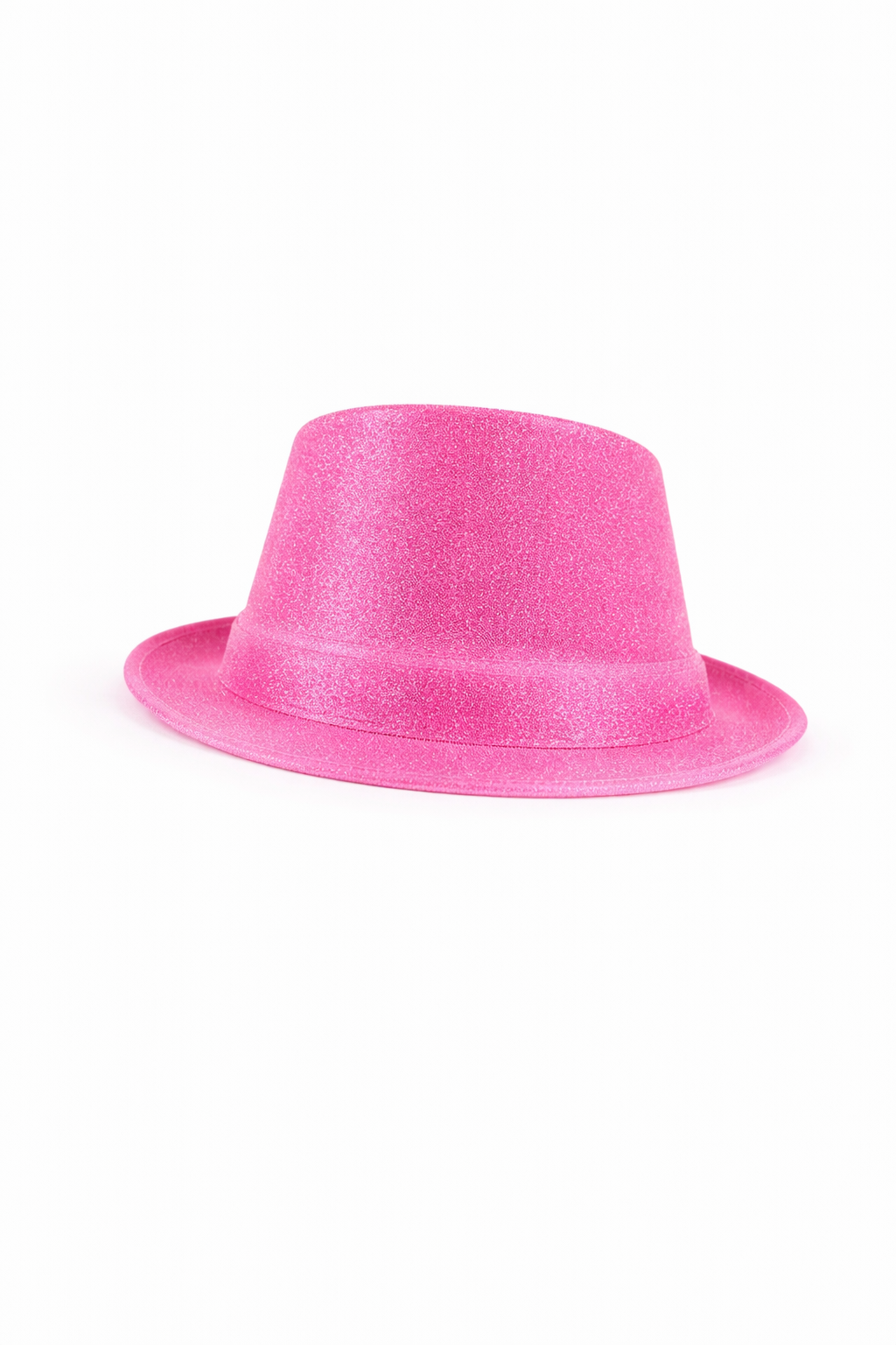 SOMBRERO PLASTICO 23*26*9 CM ESCARCHADO DE COPA