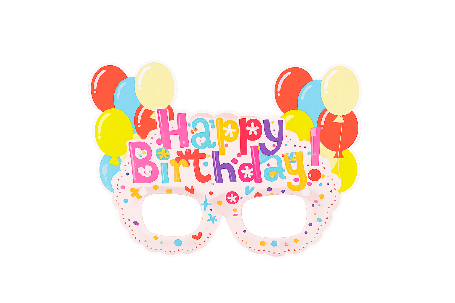 LENTES FELIZ HAPPY BIRTHDAY