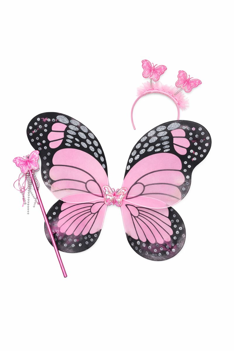 ALAS MARIPOSA CON CETRO Y CINTILLO