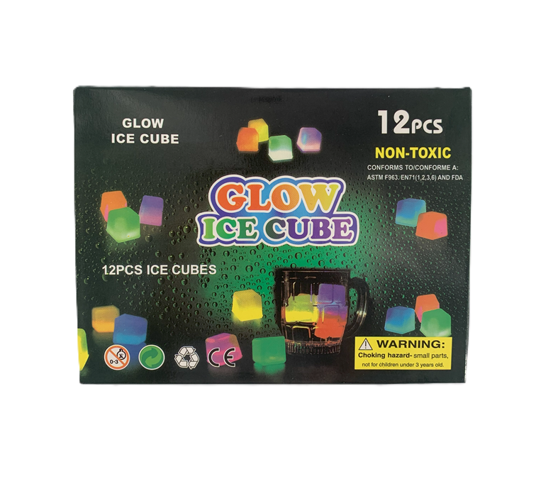 SET CUBOS DE HIELO NEON