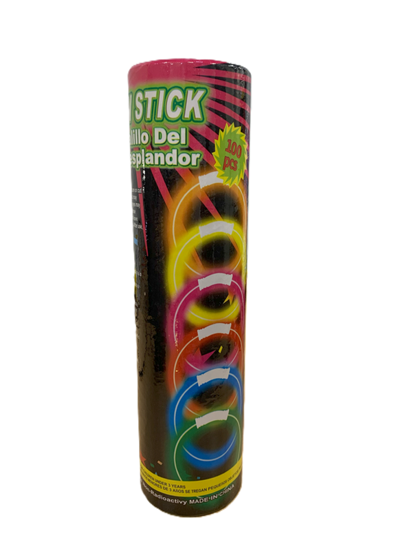 PULSERA FLUORECENTE 100PIEZAS