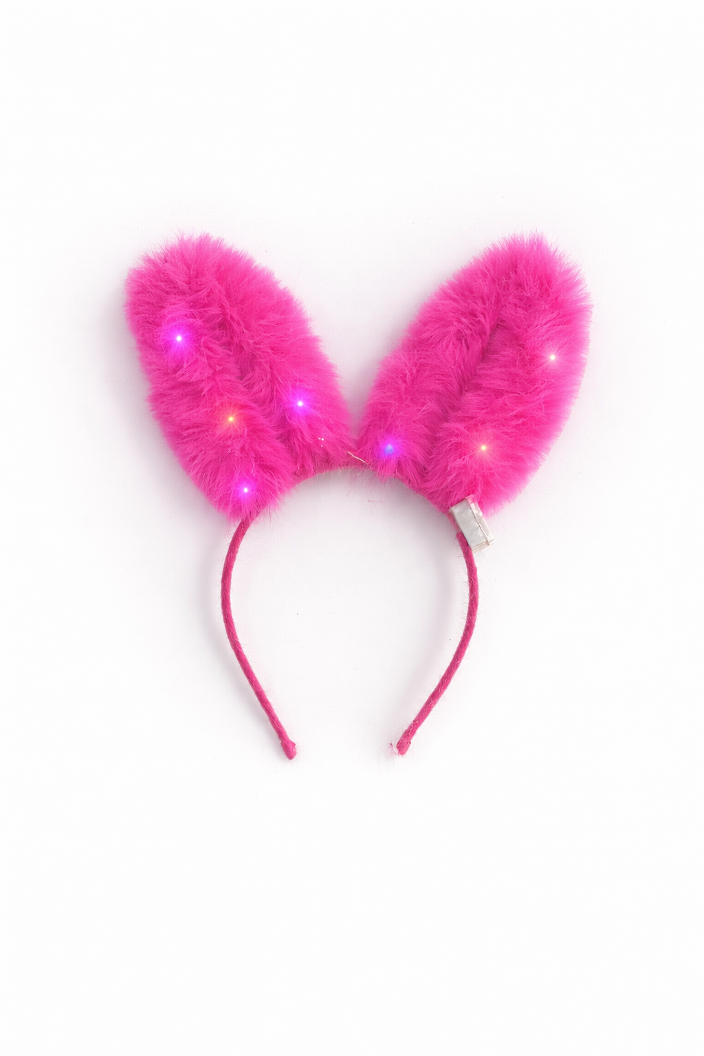 CINTILLO CONEJO CON LUCES FELPUDO