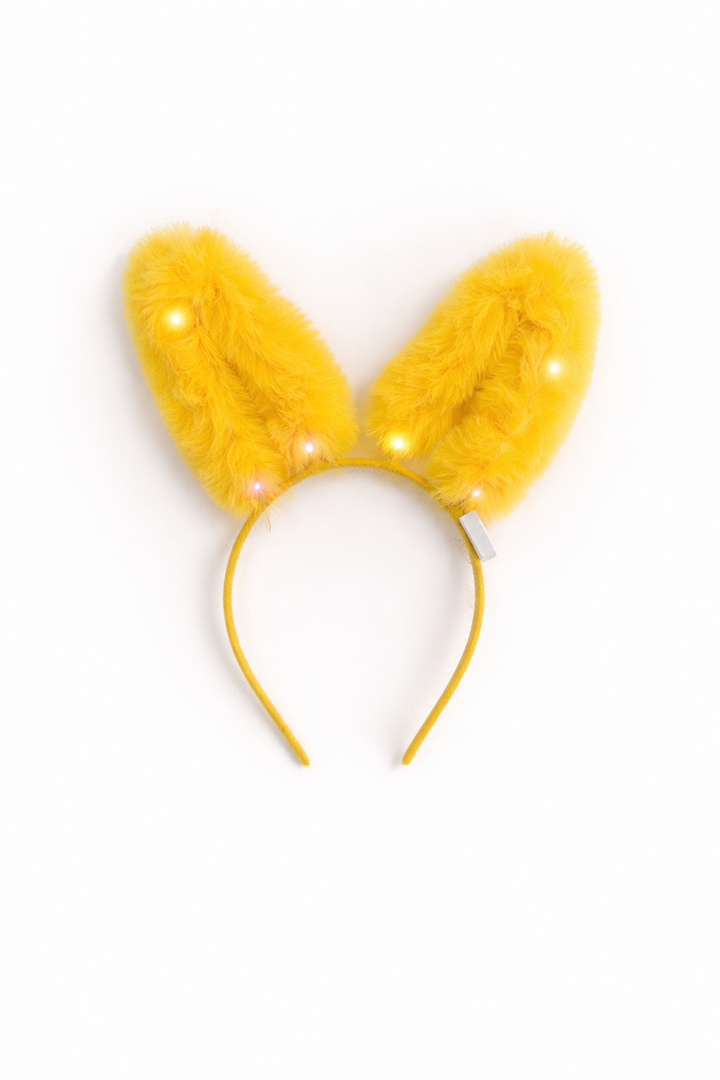 CINTILLO CONEJO CON LUCES FELPUDO