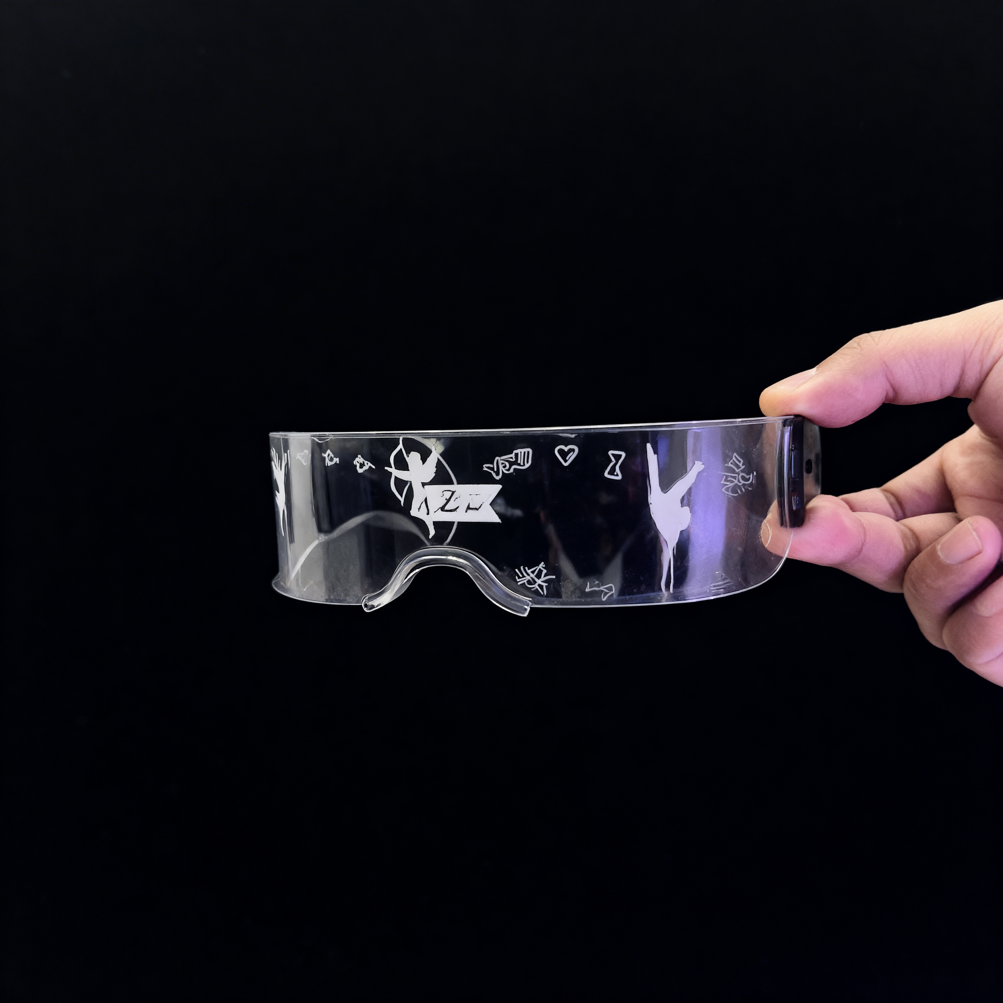 GAFAS LED ESTAMPADAS