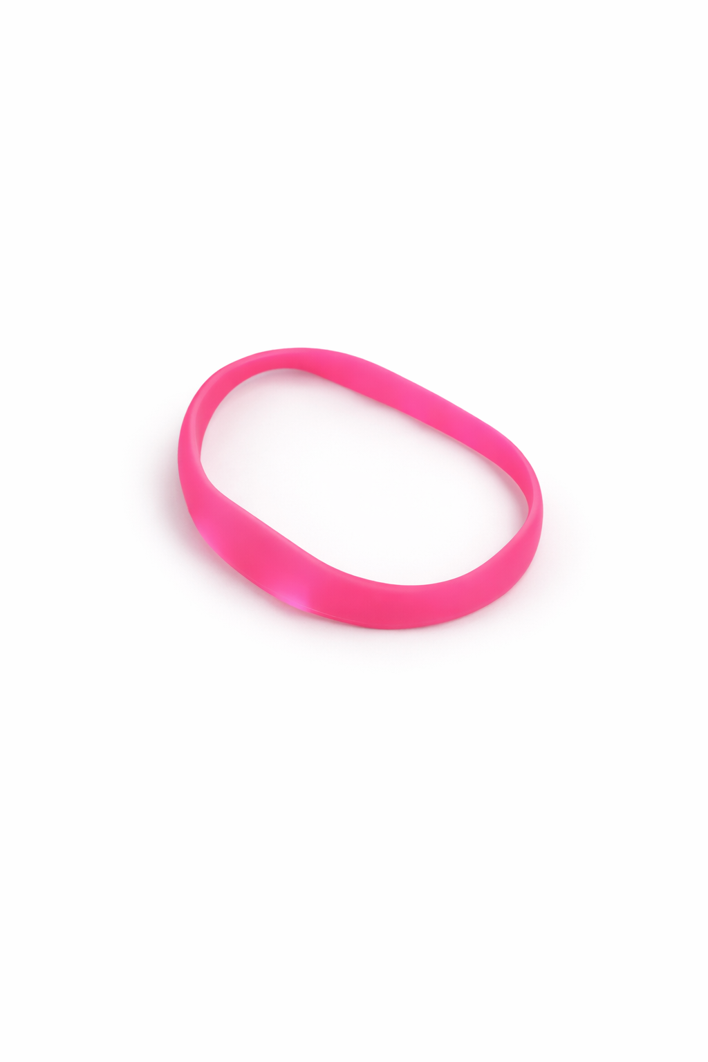 PULSERAS GOMA UNICOLOR LED