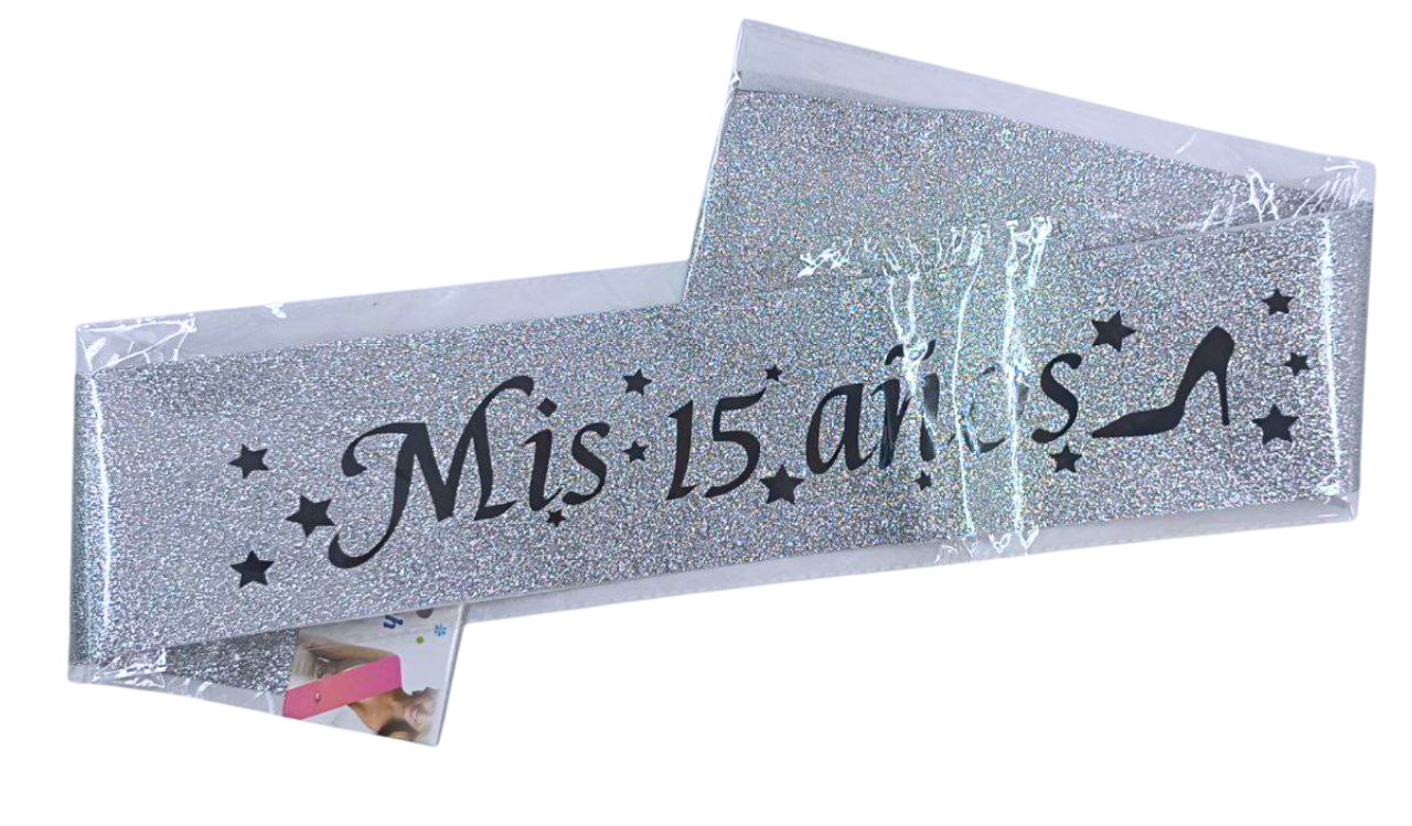 BANDA MIS 15 ANOS ESCARCHADA