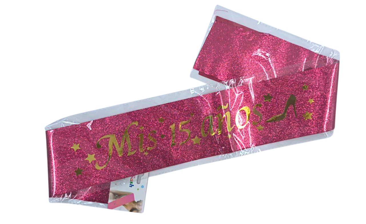 BANDA MIS 15 ANOS ESCARCHADA