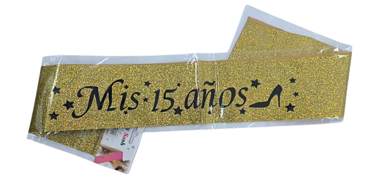 BANDA MIS 15 ANOS ESCARCHADA