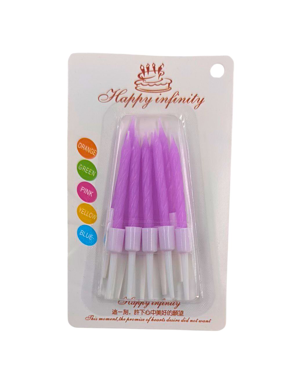 VELAS CUMPLEAÑOS PEQUEÑAS