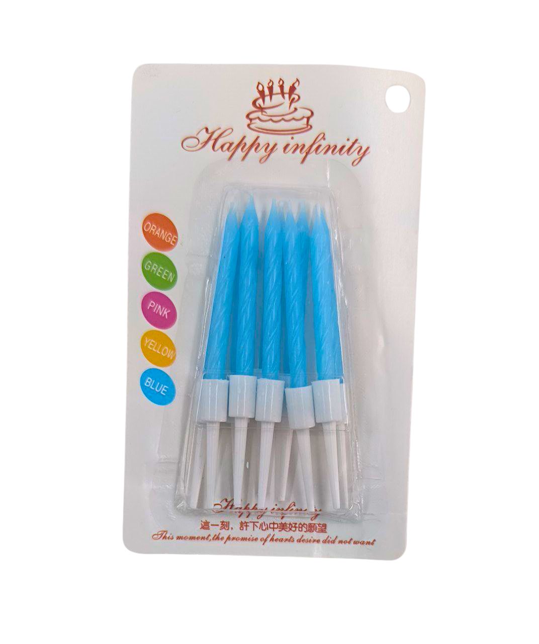 VELAS CUMPLEAÑOS PEQUEÑAS