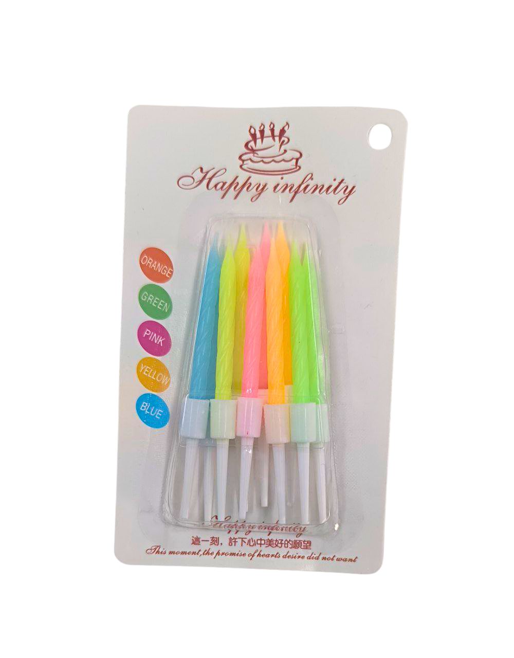 VELAS CUMPLEAÑOS PEQUEÑAS