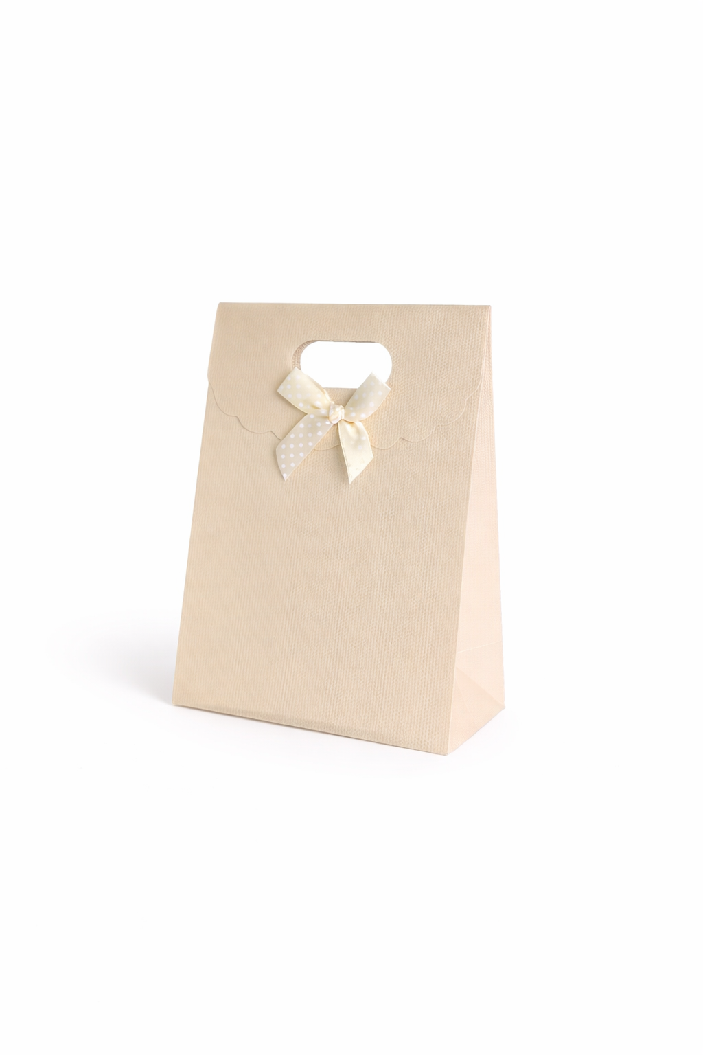 BOLSA DE REGALO UNICOLOR CON LAZO 16.5*12*6