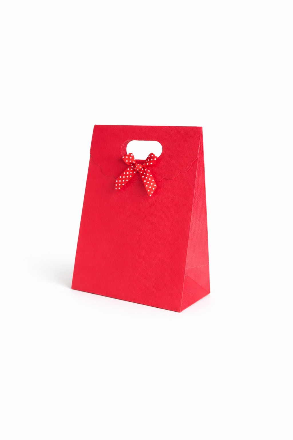 BOLSA DE REGALO UNICOLOR CON LAZO 16.5*12*6