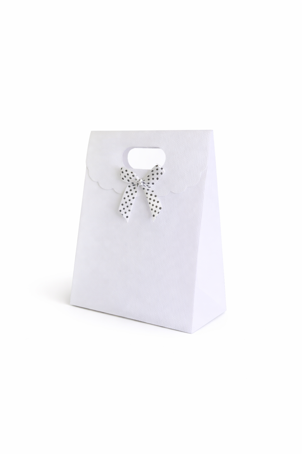 BOLSA DE REGALO UNICOLOR CON LAZO 16.5*12*6