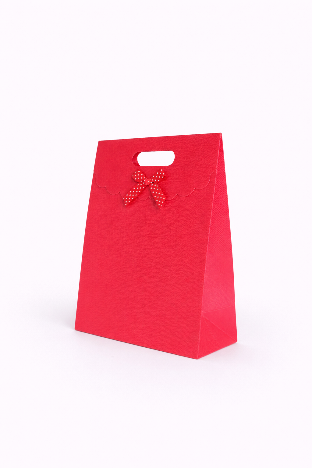 BOLSA DE REGALO UNICOLOR CON LAZO 21*15*7