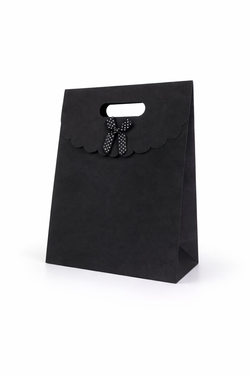 BOLSA DE REGALO UNICOLOR CON LAZO 31*24*12