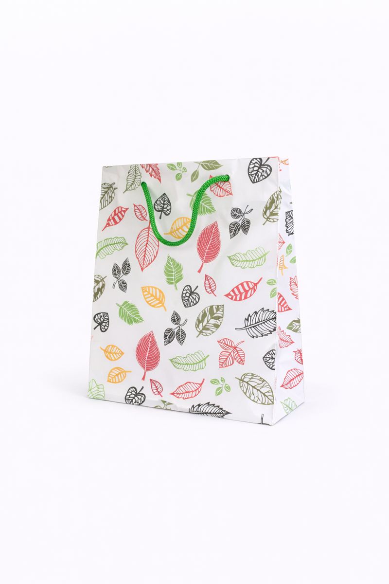 BOLSA DE REGALO FLORES 18*7.5*22