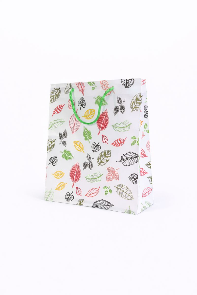 BOLSA DE REGALO FLORES 23*8*27