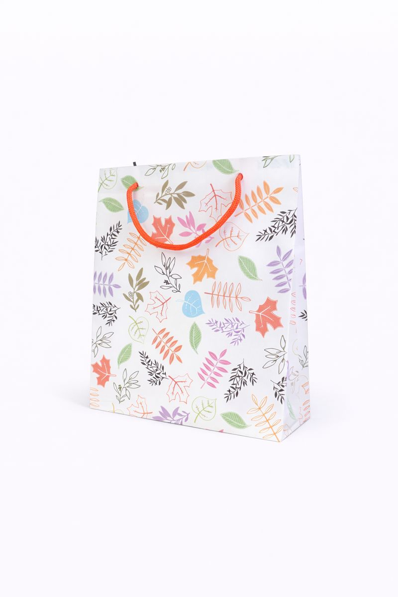 BOLSA DE REGALO FLORES 23*8*27