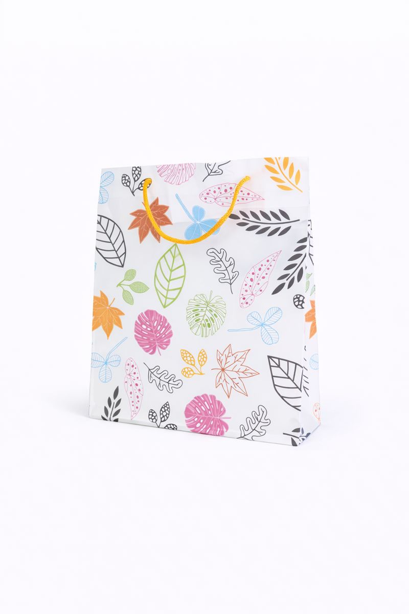 BOLSA DE REGALO FLORES 23*8*27