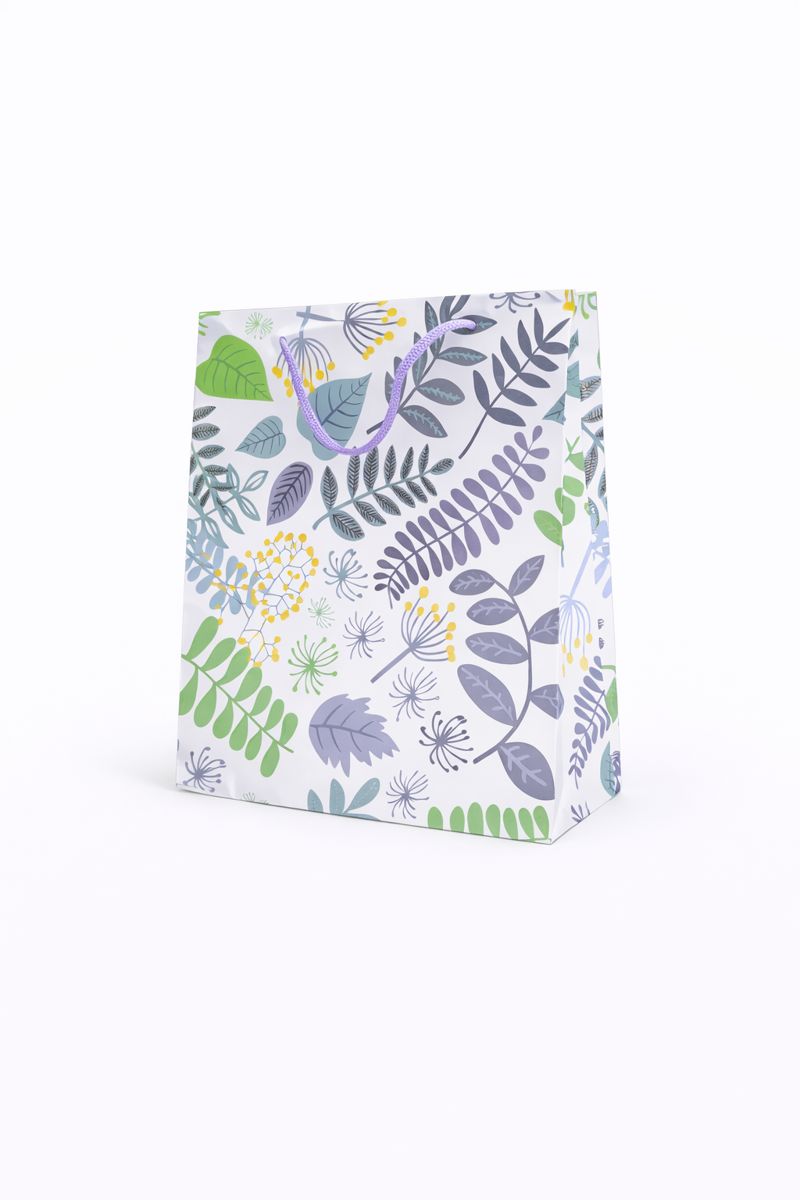 BOLSA DE REGALO FLORES 23*8*27