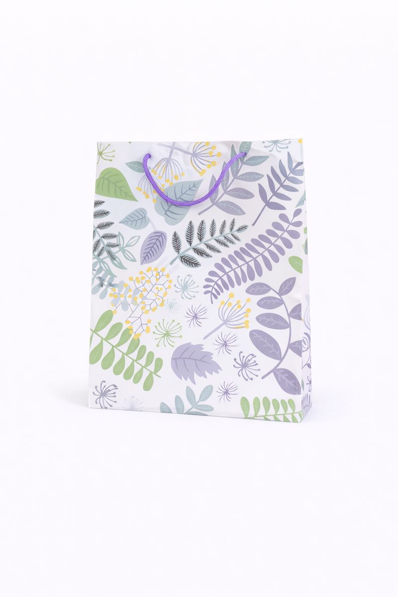 BOLSA DE REGALO FLORES 26*8*34