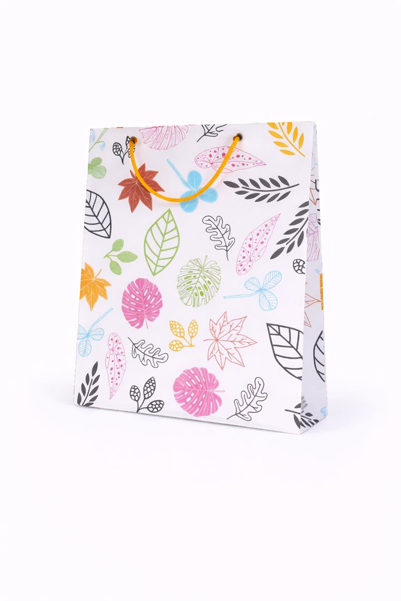 BOLSA DE REGALO FLORES 26*8*34