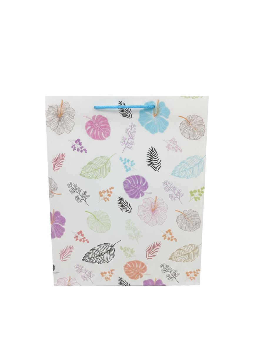 BOLSA DE REGALO FLORES 26*8*34