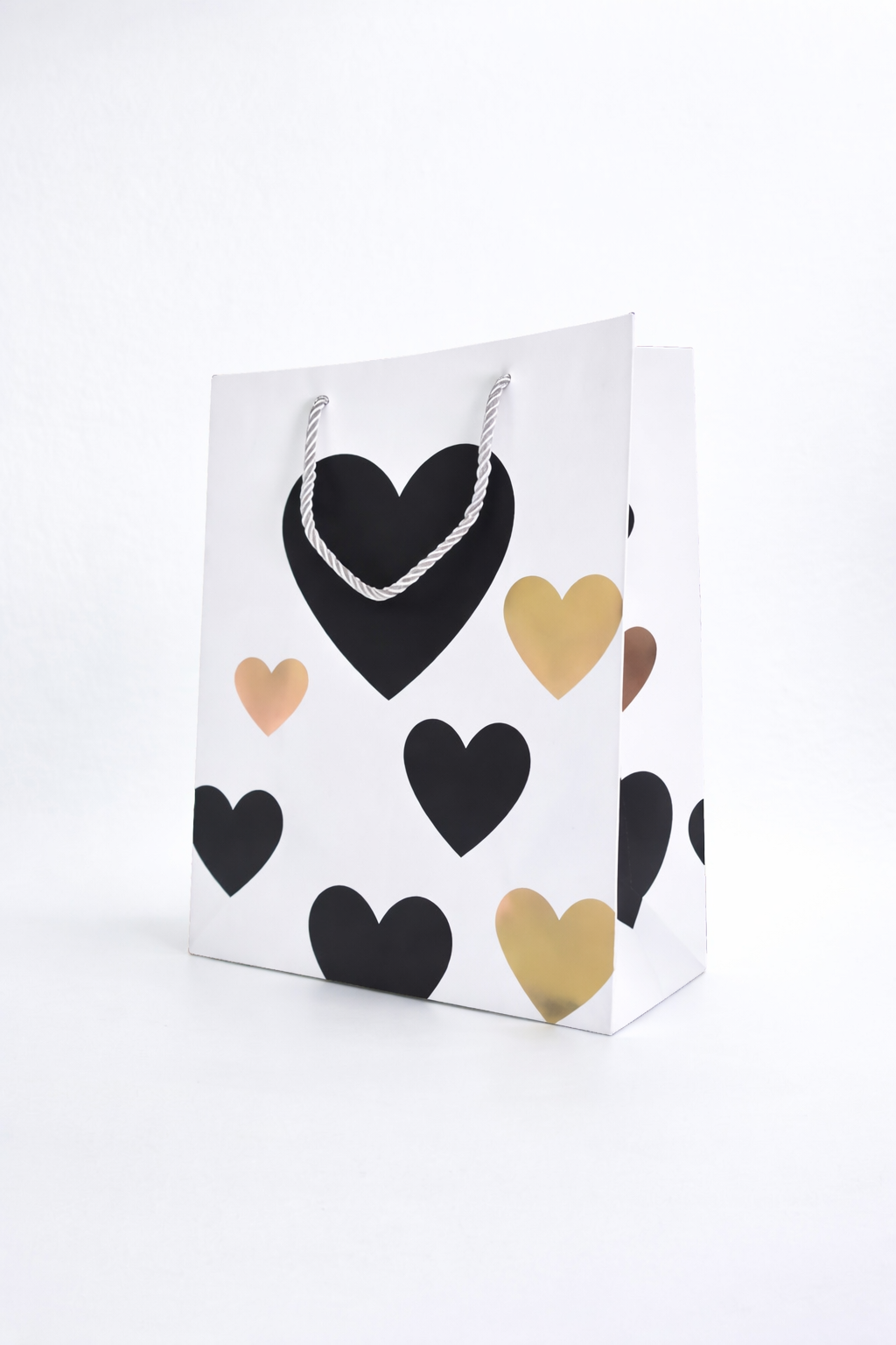 BOLSA DE REGALO CORAZONES 26*32*12