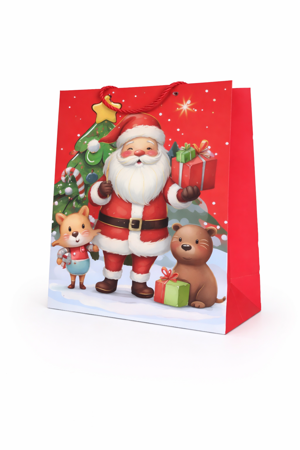 BOLSA DE REGALO NAVIDEÑA