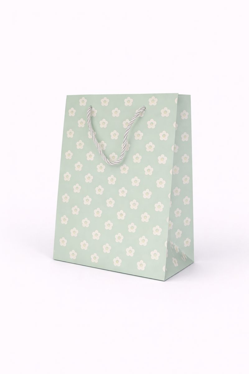 BOLSA DE REGALO TEXTURIZADO FLOR 18*23*12