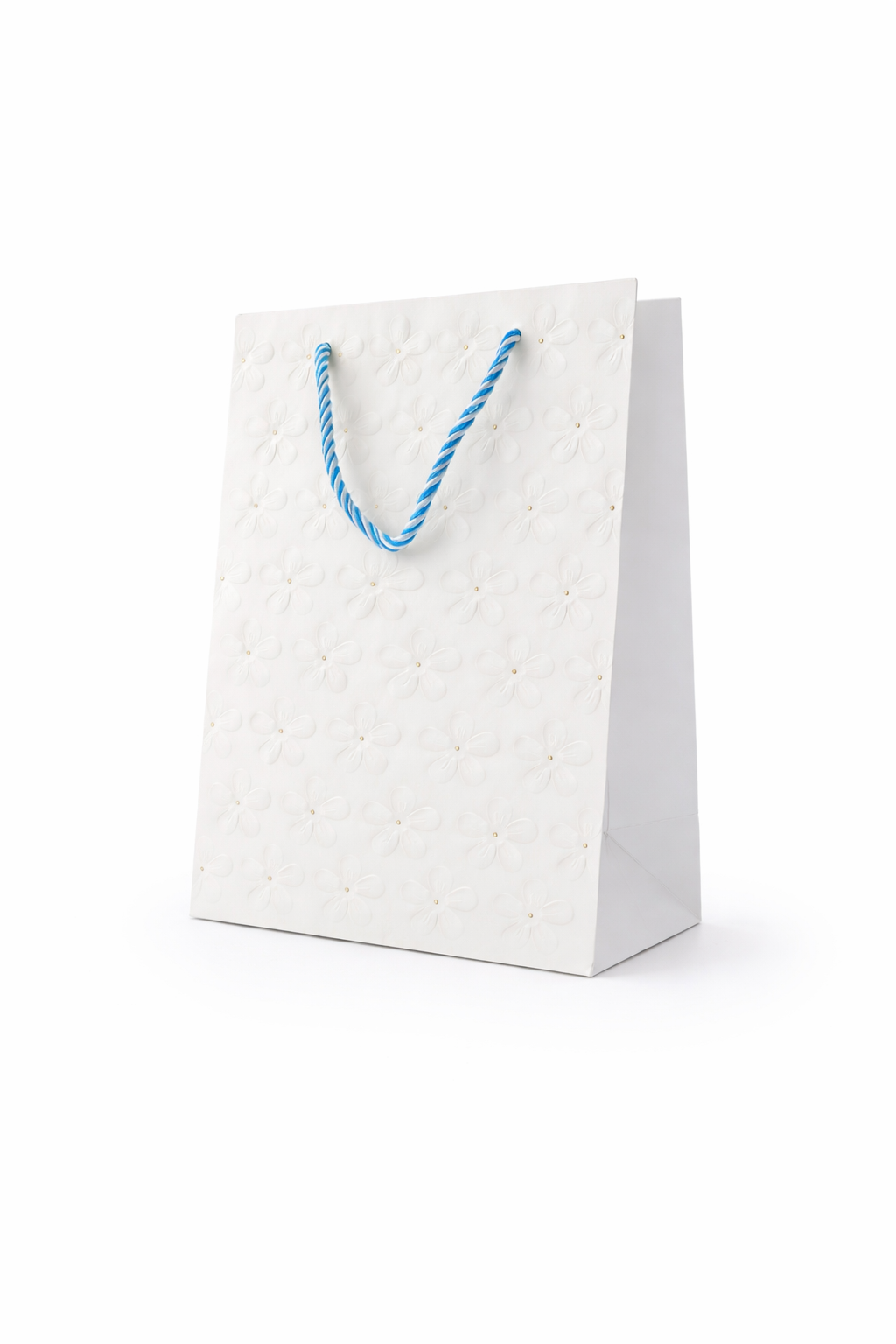 BOLSA DE REGALO TEXTURIZADO FLOR MARGARITA 18*23*12