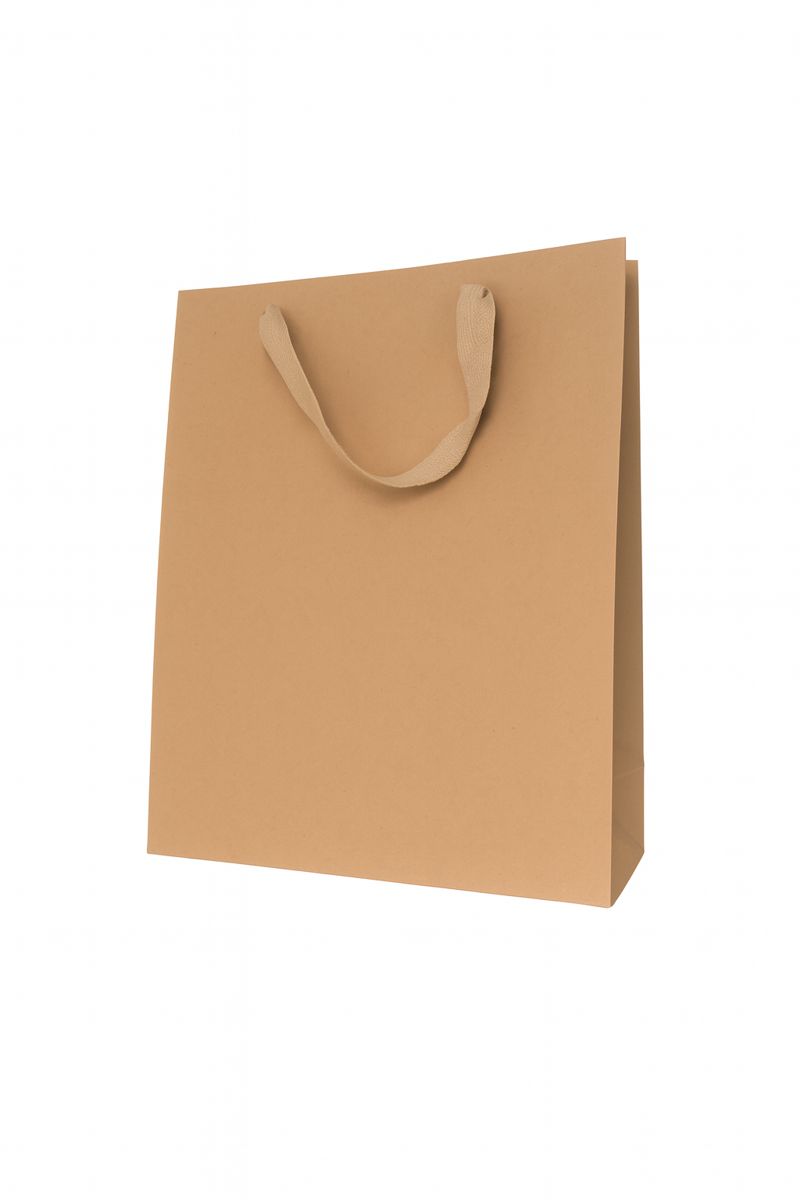 BOLSA  DE REGALO MARRON KRAFT 26*32*12