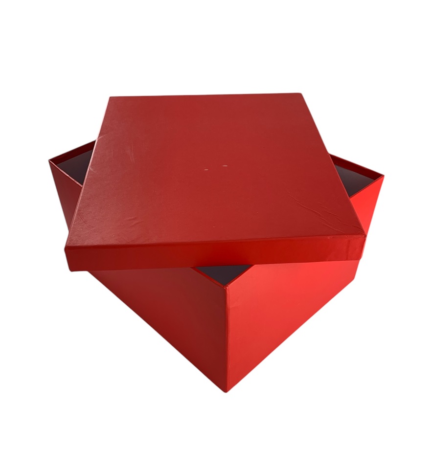 CAJA DE REGALO UNICOLO ROJA 16*11*9.5 CM