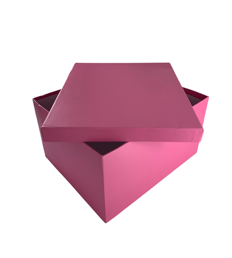 CAJA DE REGALO UNICOLO ROSA 24*19*13.5 CM