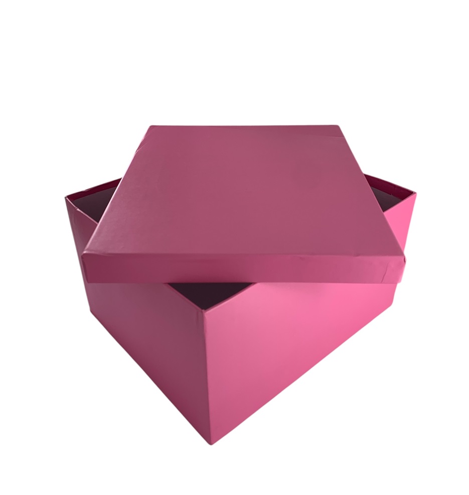 CAJA DE REGALO UNICOLO ROSA 22*17*12.5 CM