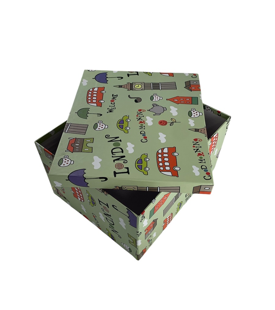 CAJA DE REGALO LONDON WELCOME 30*25*16.5 CM