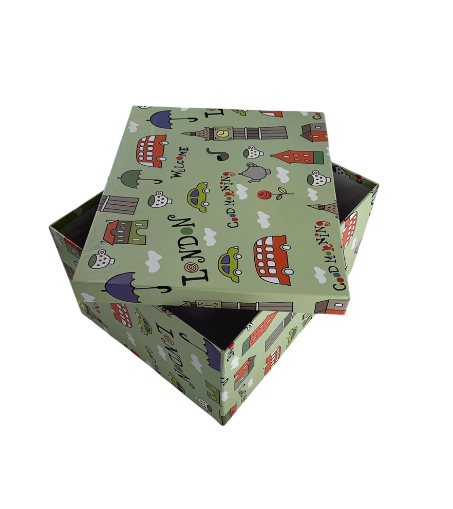 CAJA DE REGALO LONDON WELCOME 26*21*14.5 CM