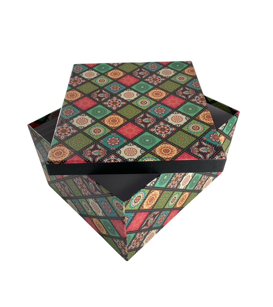 CAJA DE REGALO MANDALA 24*19*13.5 CM