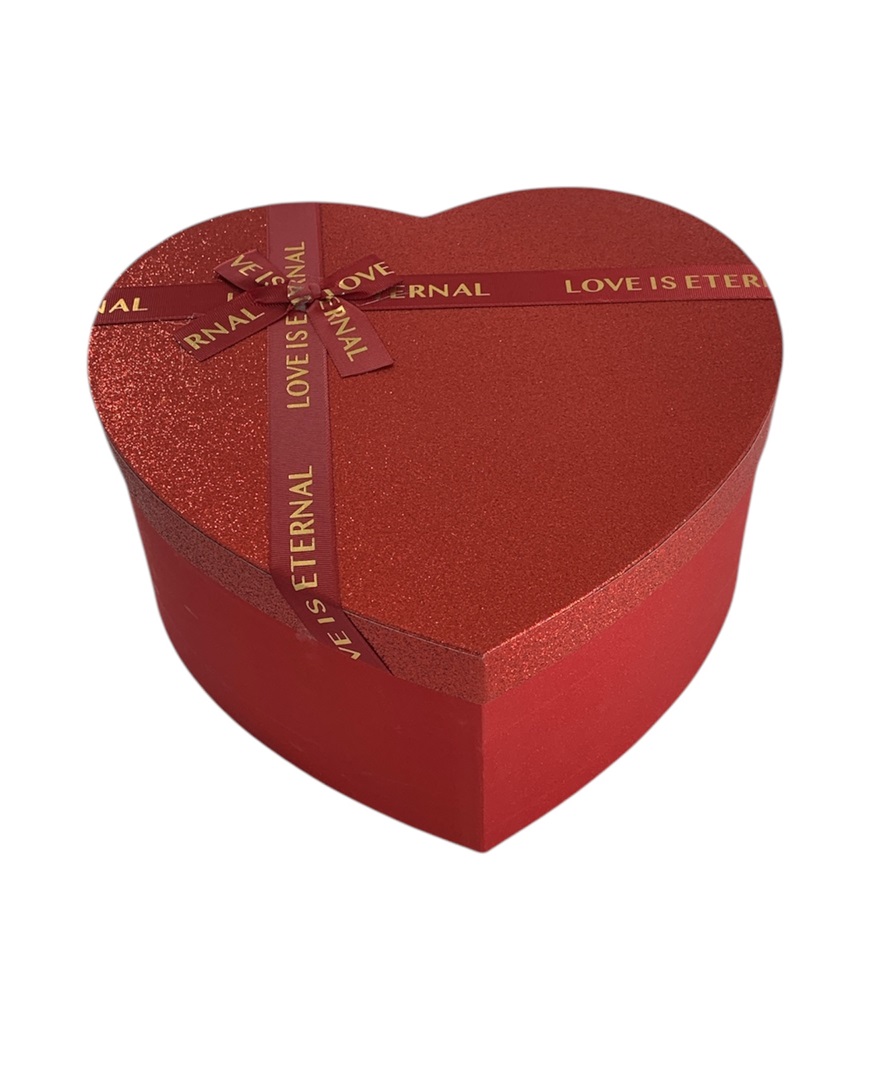 CAJA DE REGALO FORMA DE CORAZON 26*21*14.5 CM