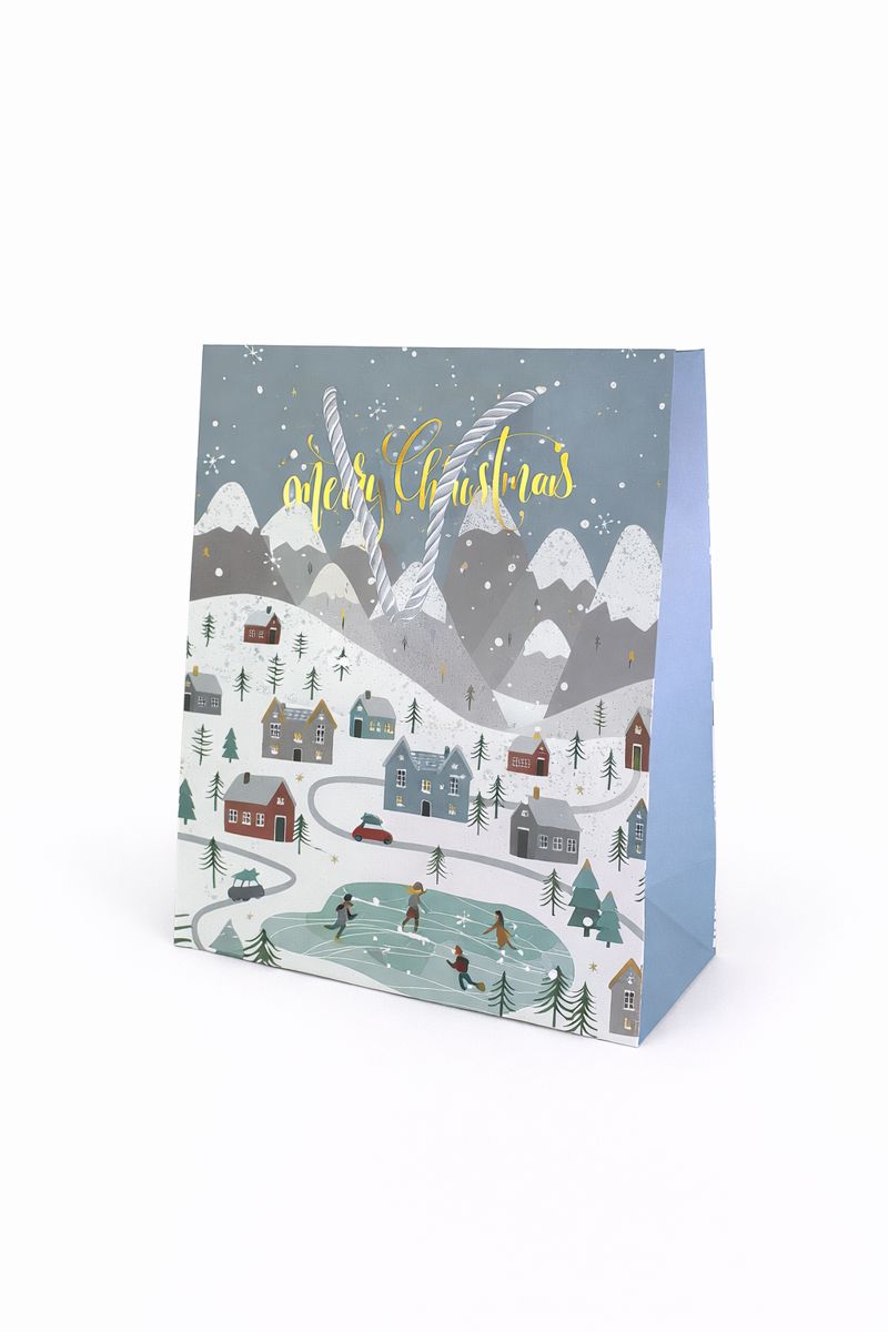 BOLSA DE REGALO MERRY CHRISTMAS 18*23*10