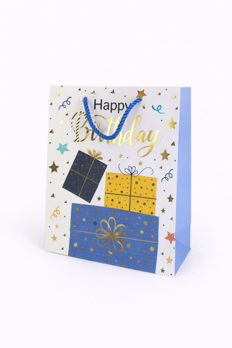 BOLSA DE REGALO HAPPY BIRTHDAY 18*23*10